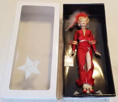 The Franklin Mint Marilyn Monroe Portrait Doll MIB Red Dress • $229.10