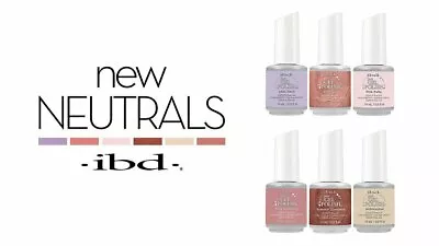 IBD Just Gel Polish The New Neutrals Collection 0.5oz X 6 Pcs • $39.99