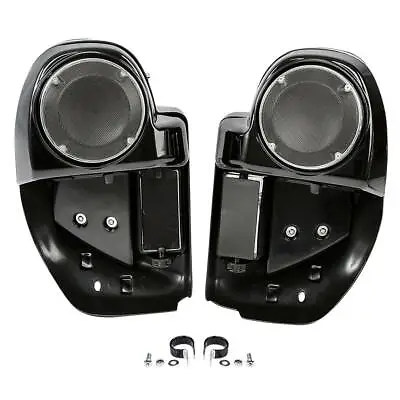 Lower Vented Fairing 6.5  Speaker Box Pod Fit For Harley Touring Road King 14-23 • $87.80