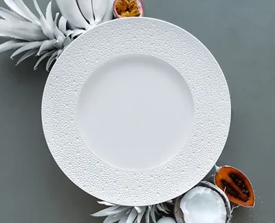 Bernardaud Ecume - White Service Plate #0733-20248 Brand New Save$$  • £113.07