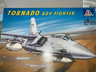 Italeri Tornado Adv Fighter No 836 Rare 1:48 Scale Model With Xtra Resin Parts • $44.95