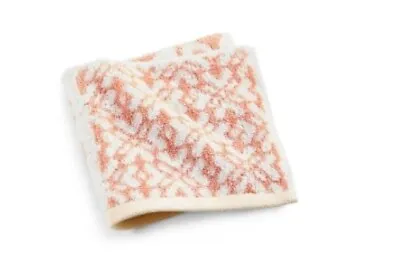 Martha Stewart Collection Tile Patchwork 13  X 13  Spa Wash Towel-Melon T4103749 • $5.89