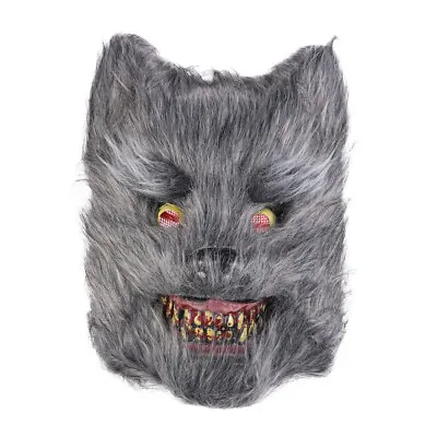 £9.53 • Buy  Scary Wolf Mask Bloody Prop Halloween Animal Costume Clothing