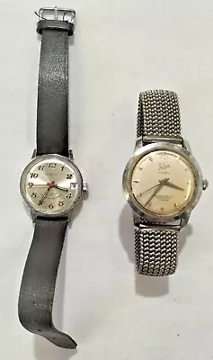 Watch 2 X Mens Vintage Felca Nivaflex & Bentley Swiss Watches Mens Running - AF • $162.50