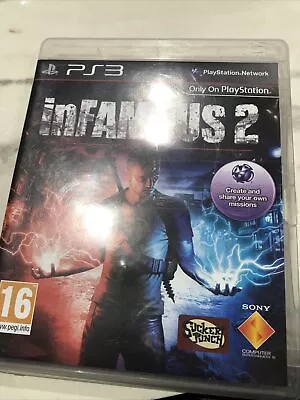 InFamous 2 Sony PlayStation 3 Game PS3 2011 Used • $11.99