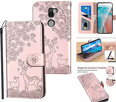 Xiaomi Mi5s Plus Embossed Pu Leather Wallet Case Deer • $7.50