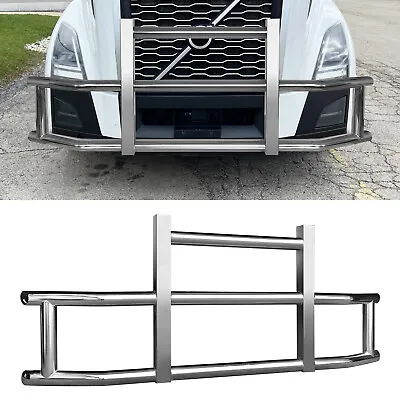 Deer Guard For Volvo VN/VNL 2018-2023 Heavy Duty Semi Truck Bumper Grill Bracket • $195