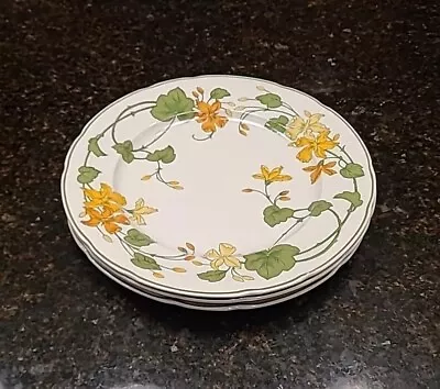 SET OF 3 Villeroy & Boch GERANIUM 12.5  Chargers / Serving Plates Platters  • $39.95