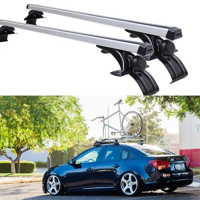 $172.61 • Buy For Chevy Cruze 2010-2019 46  Car Top Roof Rack Cross Bar Luggage Cargo Carrier