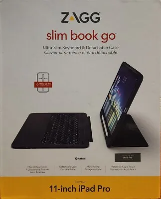 $28 • Buy ZAGG Slim Book Go Keyboard & Case For IPad 11  IPad Pro New