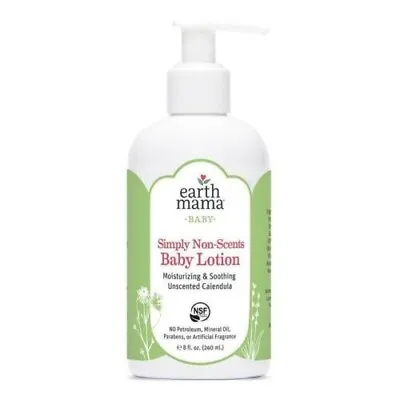 Earth Mama Organics Simply Non-Scents Baby Lotion 8 Oz • $9.99