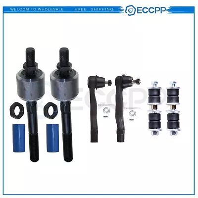 6PCS  Steering Parts Sway Bar Link Tie Rod End Fits 1988-1991 Honda Civic CRPCS • $60.86