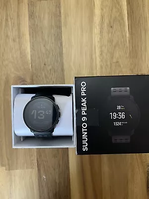 Suunto 9 Peak Pro GPS Watch - All Black • $175