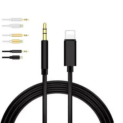 3.5mm Audio Jack Adapter 8-Pin To 3.5mm Male Cable For IPhone 6 7 Plus 8 X • $8.04