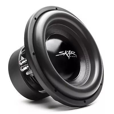 New Skar Audio Evl-12 D2 2500w Max Power 12-inch Dual 2 Ohm Spl/sq Car Subwoofer • $195.49