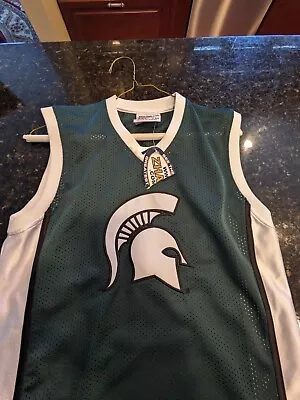 Michigan State Youth Medium Spartan Basketball Jersey.  New With Tag  • $34.99