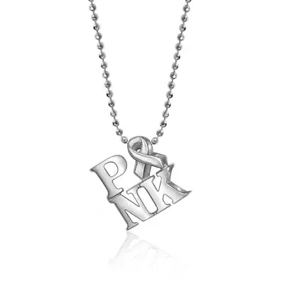 Alex Woo Activist PINK Sterling Silver Pendant Necklace RV$158 • $55.99