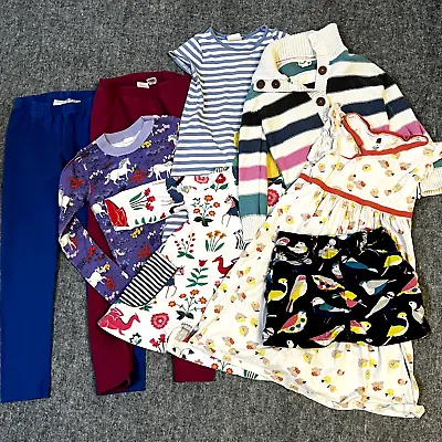 Girls Lot 5 6 7 8 Mini Boden Lot Dress Pants Shirt Hatley Hanna Andersson Tea • $33.88