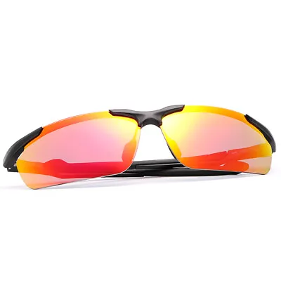 Sport Polarized Cycling Sunglasses For Men Women Outdoor Driving Fishing Glasses • $15.39