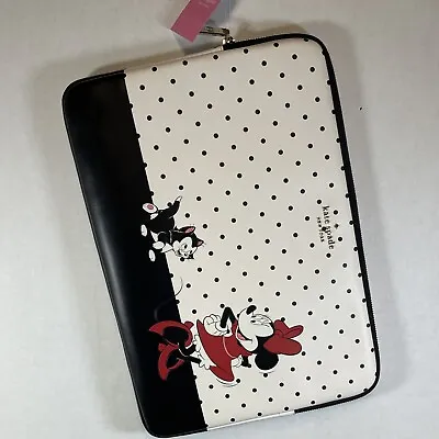 Kate Spade New York Disney X Minnie Mouse Figaro Cat Universal Laptop Sleeve NEW • $305.70