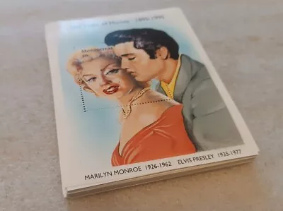 /// 100x Montserrat 1995 - Mnh - Elvis Presley Marilyn Monroe Music • $0.16