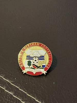 £1.99 • Buy Walton & Hersham FC Football Pin Badge - English Non League