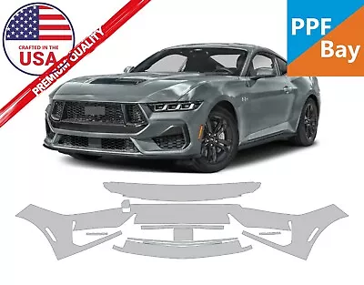 For Ford Mustang Dark Horse 2024 Front Bumper Paint Protection Film PreCut PPF • $149.95