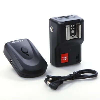 Andoer 4 Channels Wireless Remote Speedlite Flash Trigger For Nikon Canon A5Q5 • £15.57