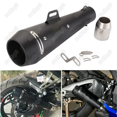 Motorcycle Exhaust Muffler Pipe M4 For Yamaha R6 Kawasaki Honda CBR1000 R1 • $45.92