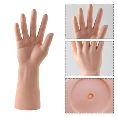 Male Mannequin Right Hand Display Jewelry Bracelet/Ring Glove Watch Stand Holder • $20.38