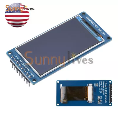 1.9  IPS Full Angle TFT LCD Color Display Screen Module SPI Serial Port 170x320 • $11.01