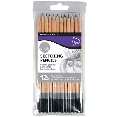 Daler Rowney Simply Sketch Pencil Set 12pk • £9.95