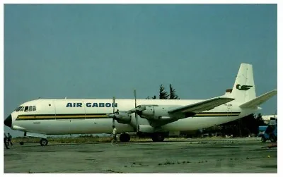 Air Gabon LBA Vickers Vanguard Airplane Postcard  • $5.21