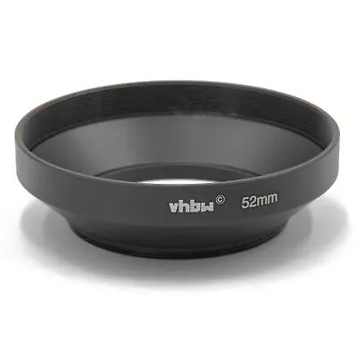 Lens Hood Wide Angle Metal Black For Panasonic Lumix G Vario 45-150 Mm 4.0-5.6 • £14.40