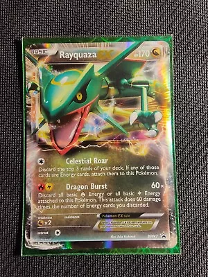 Rayquaza EX BW47 - Black Star Promo - Ultra Rare 2012 Pokémon Card • $8.50