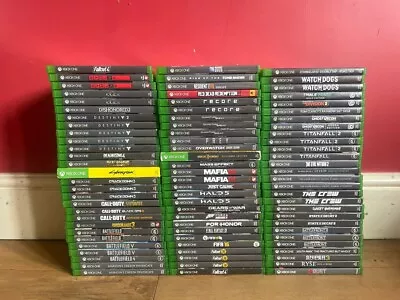£2.99 • Buy Assorted XBOX ONE Video Games Buy One Or Bundle Up FAST & FREE DELIVERY