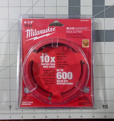 Brand New Milwaukee Big Hawg 4-1/4  Hole Saw Cutter • $39.99