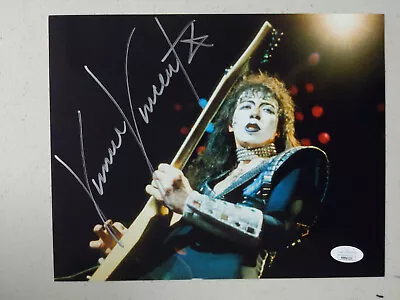 VINNIE VINCENT Signed 8x10 KISS Photo Autograph JSA BAS Beckett COA L • $79.20