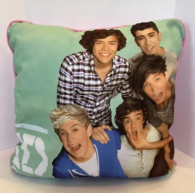 £22.62 • Buy One Direction Pillow Harry Styles Niall Liam Zyan Louis 1D Pink Glitter Cushion