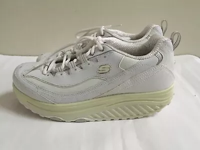 Skechers Shape Ups Metabolize 11800 Women's Walking Toning Shoes White Sz 9 • $33.95