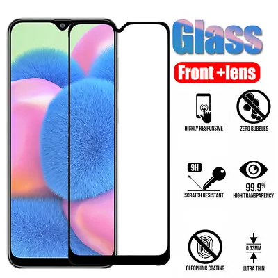 2/4Pcs Screen Protector Tempered Glass HD For Samsung Galaxy A70 A50 A40 Clear • $5.03