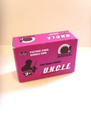 MAN FROM UNCLE  - A&BC - Superb Custom Picture/ Gum Cards Display Box. • £5.99