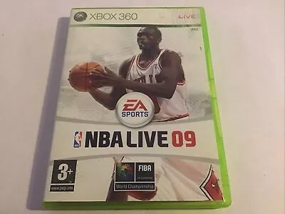 NBA Live 09 (Microsoft Xbox 360 2008) Complete - FREE UK POST • £3.99