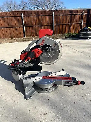 Milwaukee 6955-20 12 In. Dual-Bevel Sliding Compound Miter Saw (Elctric) • $700