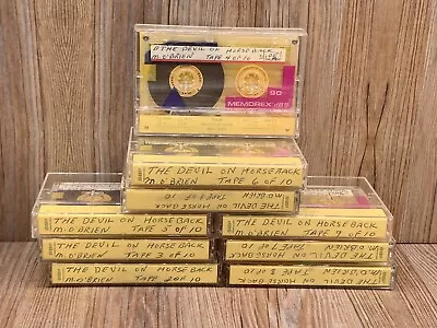 9 Memorex DBS 90 Minute Cassette Tape Lot Of 9 Retro General Use • $9.99