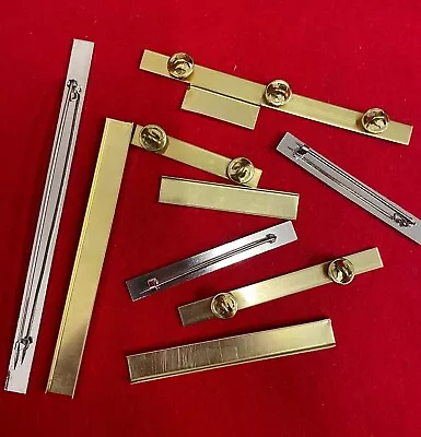 £3 • Buy High Quality Metal Channelling Bars Ribbon Pin Bars And Ribbon Stud Bars