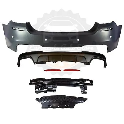 Bmw F10 Mtech Performance Rear Bumper For 11+ F10 Sedan 550 Dual Exhaust W/ Pdc • $690