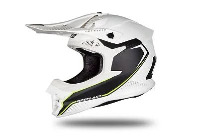 UFO 2024 Intrepid Motocross MX Helmet White Black Matt  All Adult Sizes • $126.28