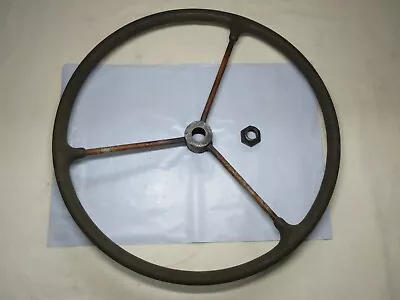 Ford GPW Jeep Willys MB Original 3 Spoke Steering Wheel With Nut • $99.99