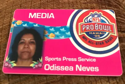 2005 Hawaii Pro Bowl Press Media Credentials • $14.99